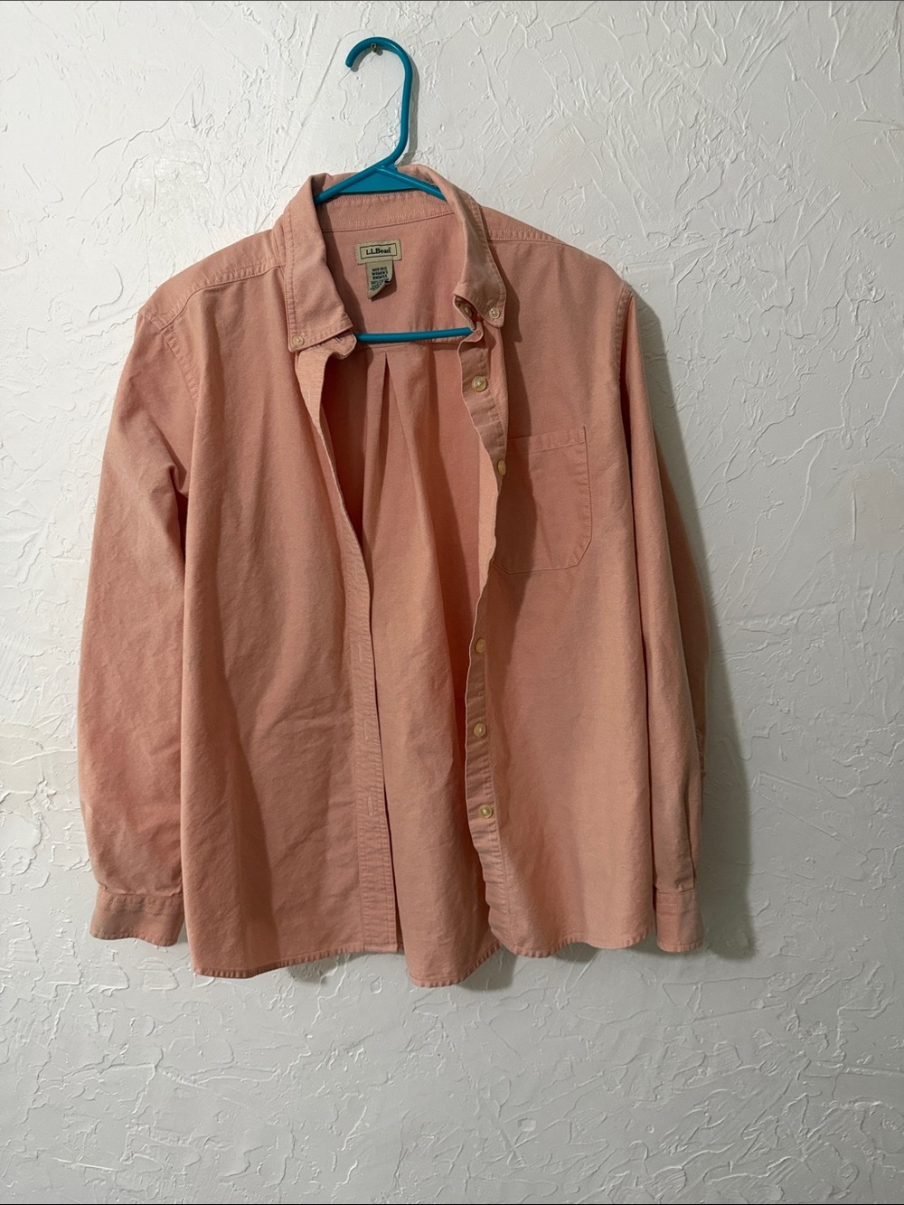 L.L. Bean Women’s Shirt Jacket in Peach
